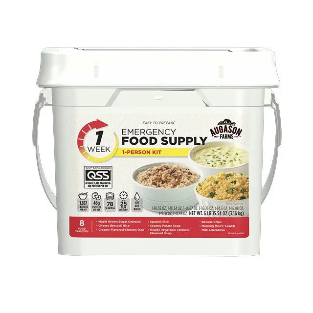 1-Week 1-Person Emergency Food Supply Kit