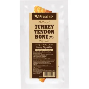 20% OFF: AFreschi Natural Turkey Tendon Bone Grain-Free Dog Chew (Medium) 36g