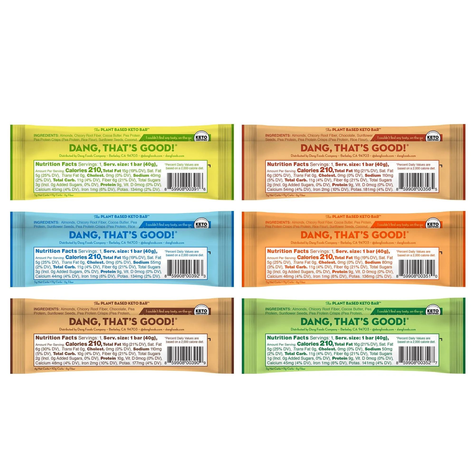 6-Flavor Dang Bar Pack