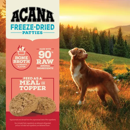 ACANA Farm-Raised Beef Recipe Freeze-Dried Patties