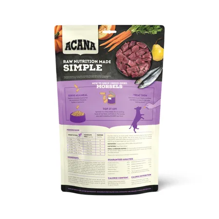 ACANA Freeze Dried Free-Run Duck Recipe Dog Food & Topper