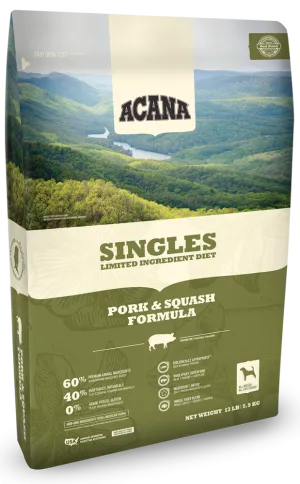 ACANA Singles Limited Ingredient Diet Pork and Squash Formula Grain Free Dry Dog Food