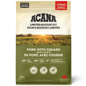 ACANA Singles Pork with Squash Recipe Dry Dog Food