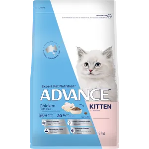 Advance Chicken and Rice Kitten Dry Cat Food