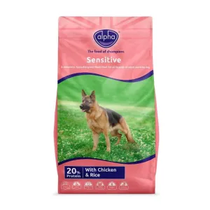 Alpha Sensitive with Chicken Dog Food 15kg