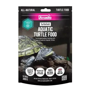 Arcadia TurtleGold Aquatic Turtle Food 10.58 Oz