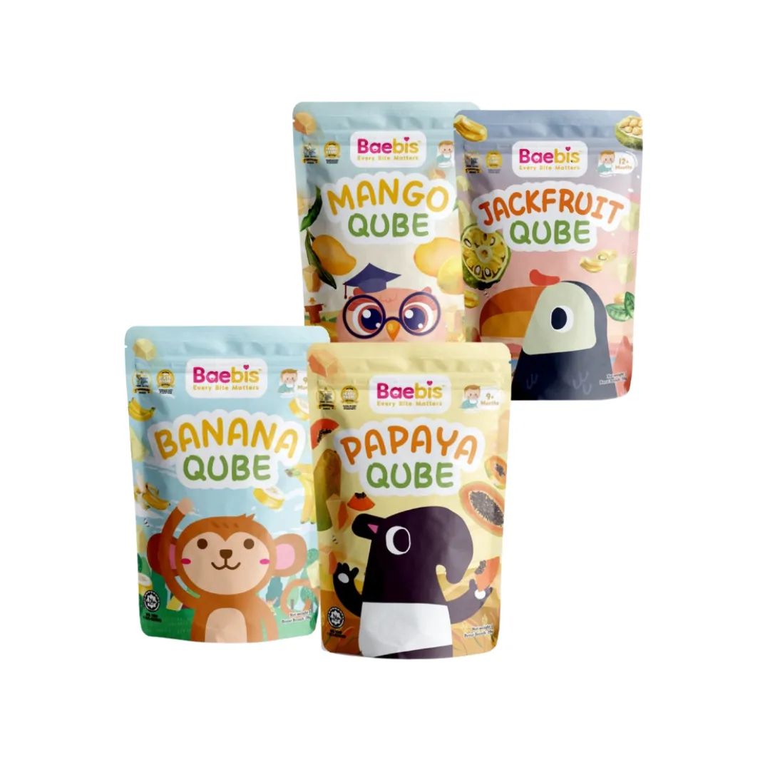 Baebis 100% Natural Fruit Qube (9m )