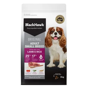 Black Hawk Small Breed Lamb & Rice Adult Dry Dog Food