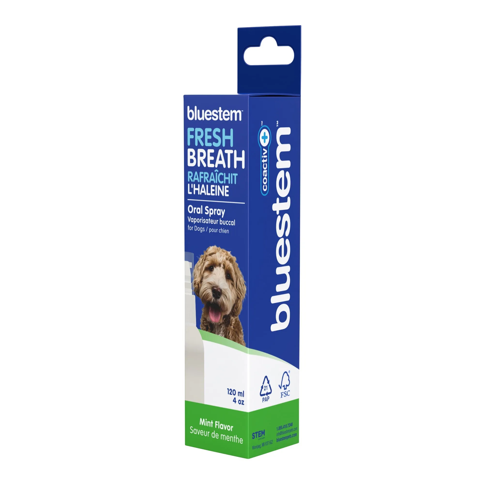 bluestem Oral Dog Spray Mint, 4 fl oz