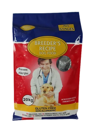 Breeders Recipe Gluten Free Puppy (select size for price)