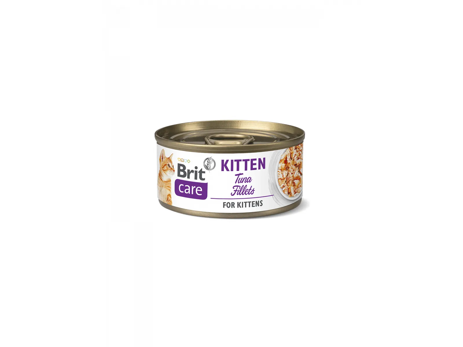 Brit Care Cat Kitten. Tuna Fillets 24x70g