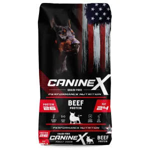 CanineX Beef Protein Grain-Free Dry Dog Food 40 lb