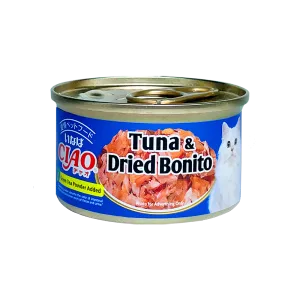 Ciao Cat White Meat Tuna with Dried Bonito in Jelly 75g (A10)