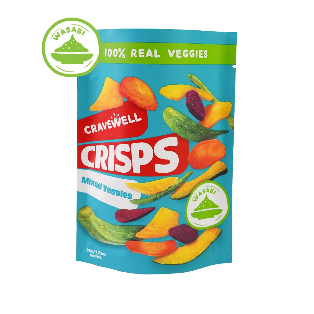 Cravewell Mixed Veggie Crisps