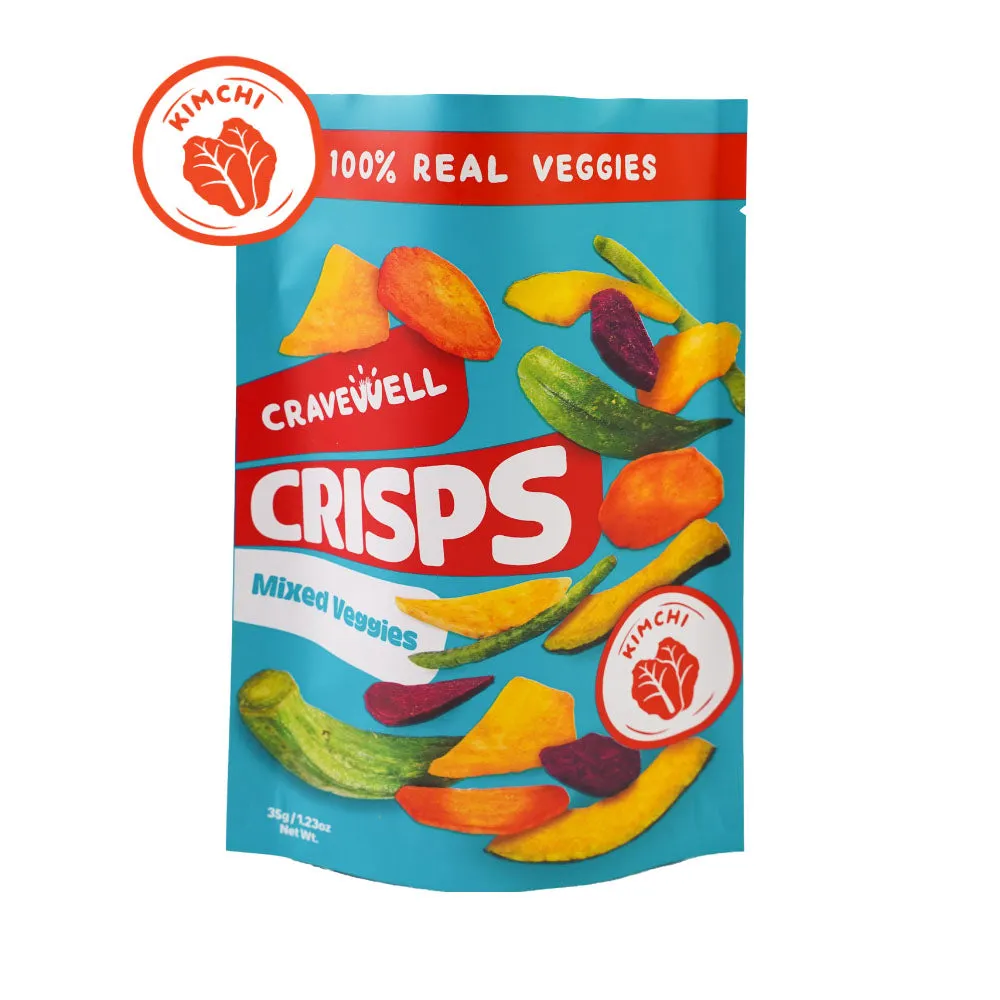 Cravewell Mixed Veggie Crisps