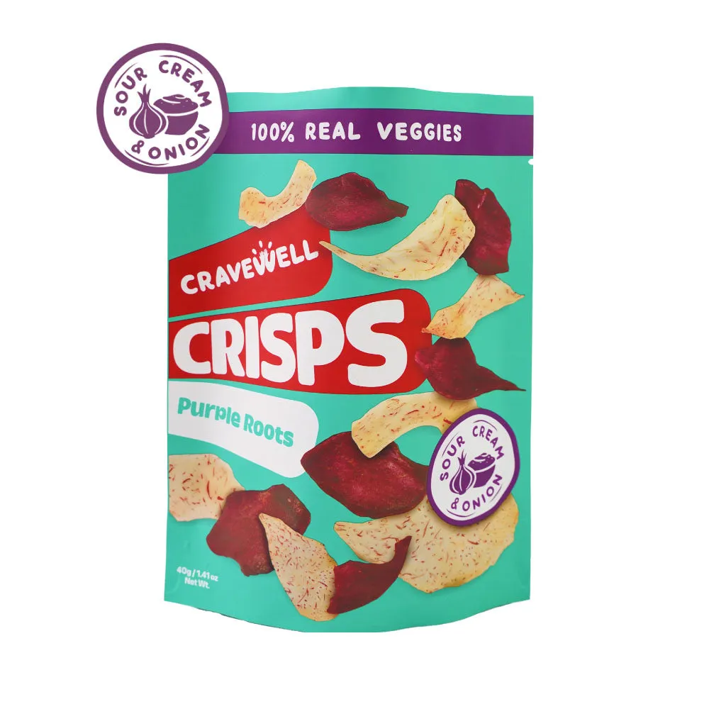 Cravewell Purple Root Crisps