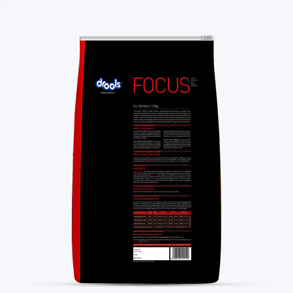 Drools Focus Starter Super Premium Food