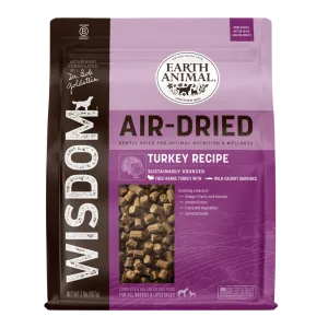 Earth Animal Dr. Bob Goldstein’s Wisdom® Dog Food – Air-Dried Turkey Recipe