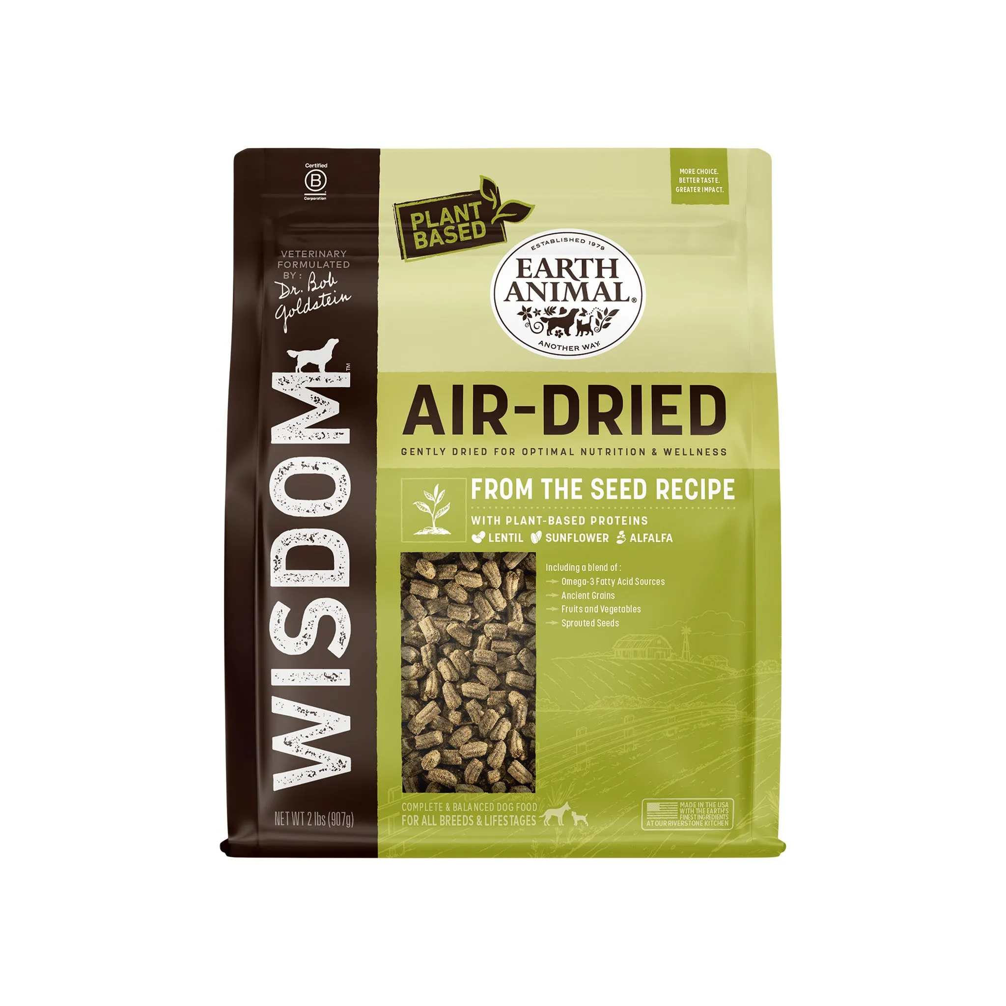 Earth Animal Wisdom Air-Dried Natural Dog Food