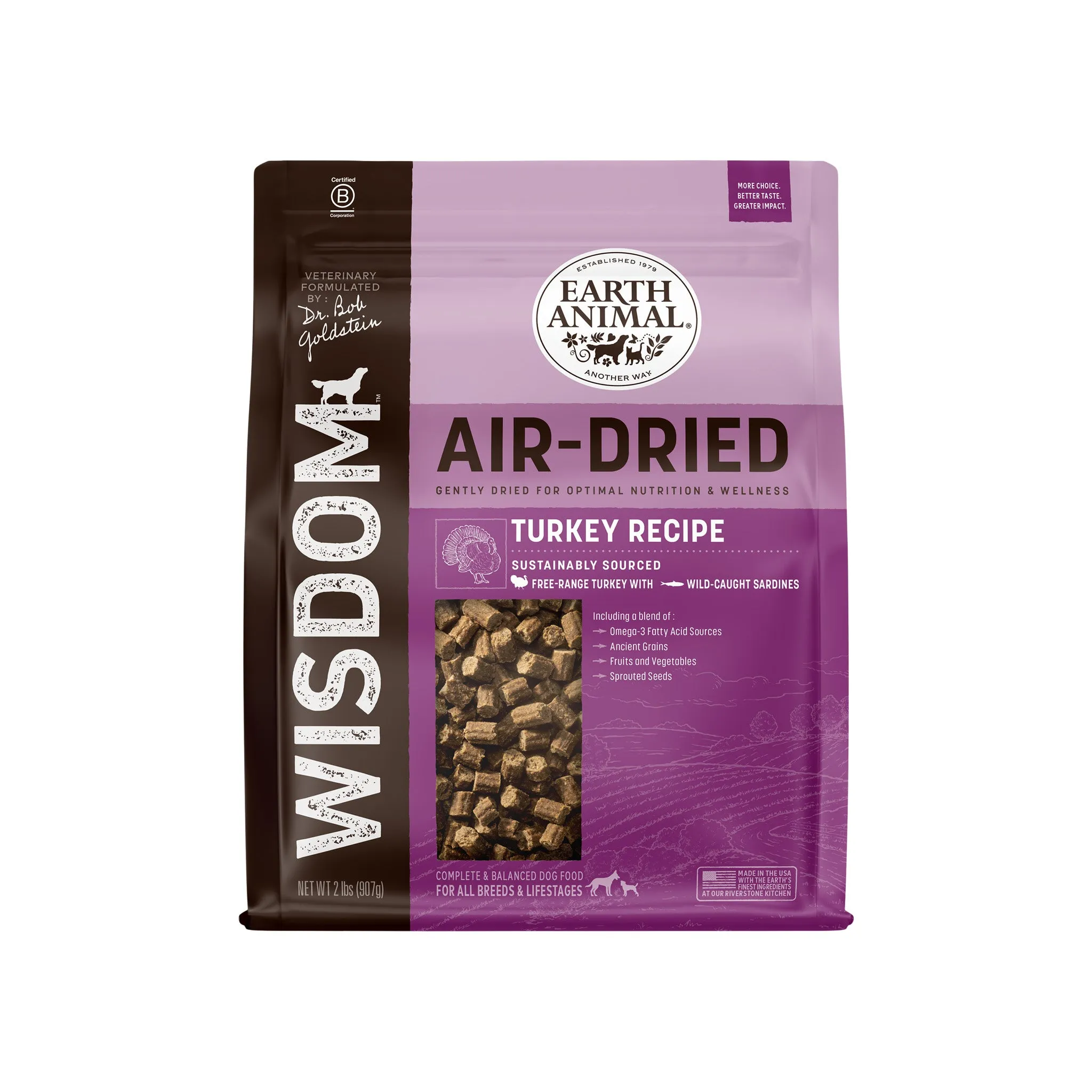 Earth Animal Wisdom Air-Dried Natural Dog Food