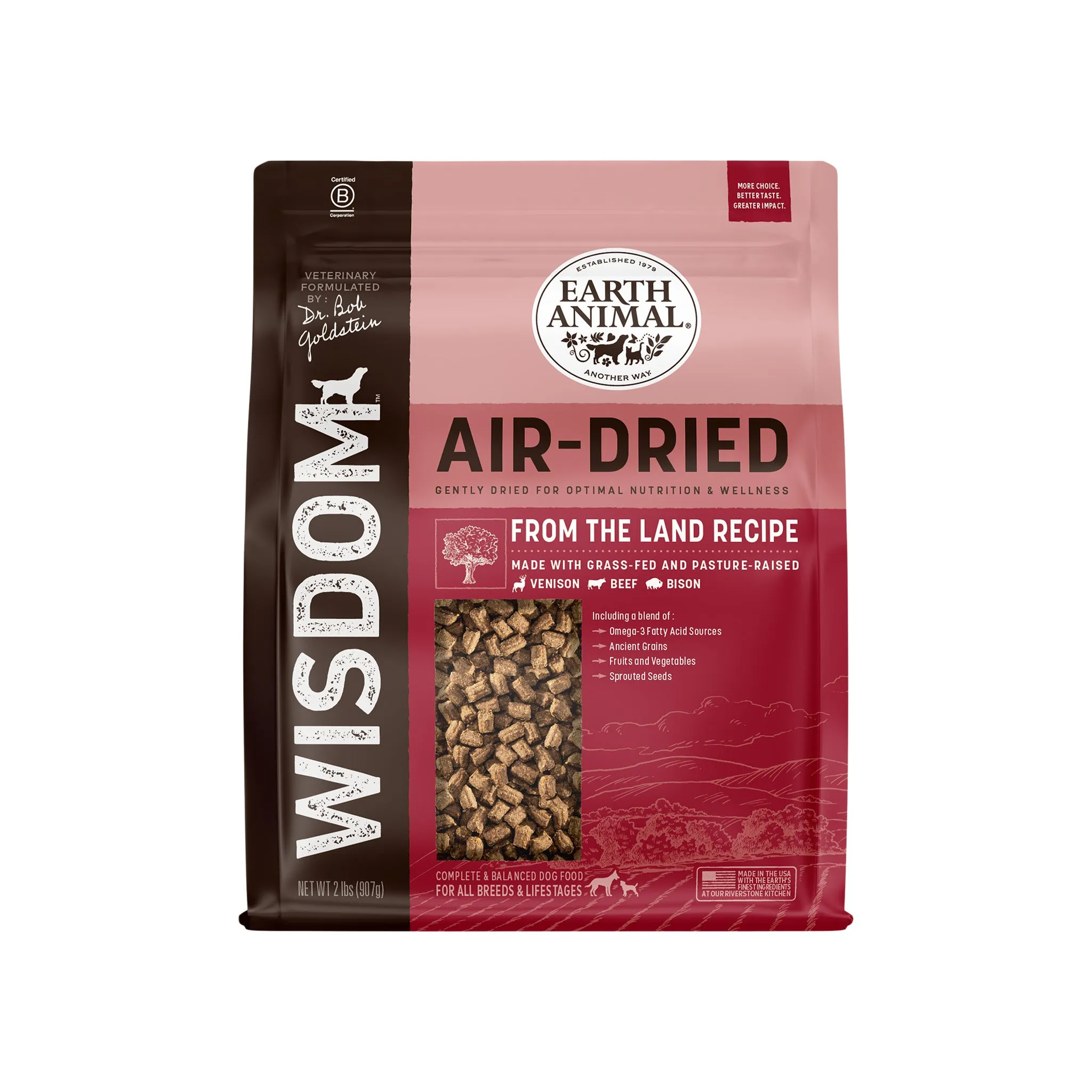 Earth Animal Wisdom Air-Dried Natural Dog Food