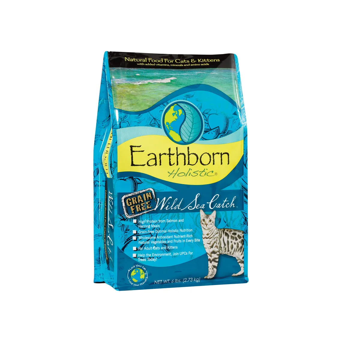 Earthborn Holistic Grain-Free Natural Dry Cat & Kitten Food