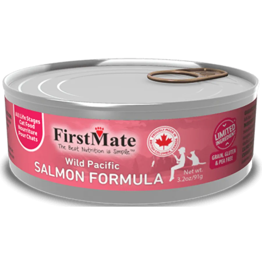 FirstMate Limited Ingredient Salmon Formula Canned Cat Food