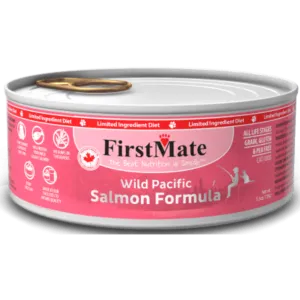 FirstMate Limited Ingredient Salmon Formula Canned Cat Food