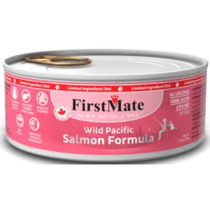 FirstMate Salmon Formula Limited Ingredient Grain-Free Canned Cat Food