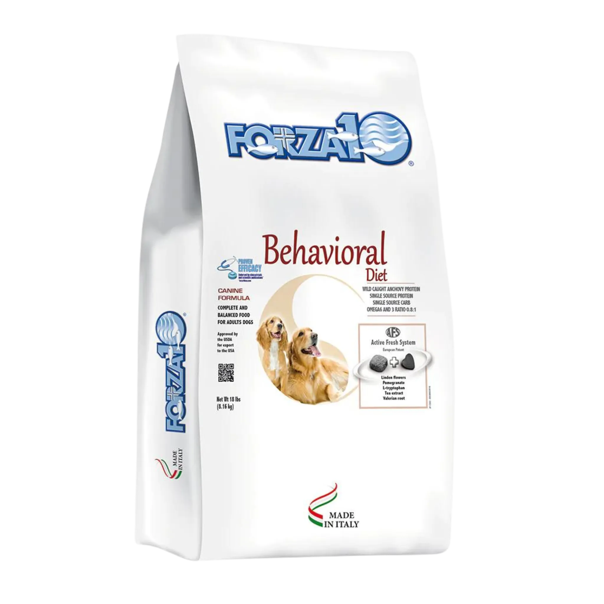 Forza10 Nutraceutic Behavioral Diet Dry Dog Food