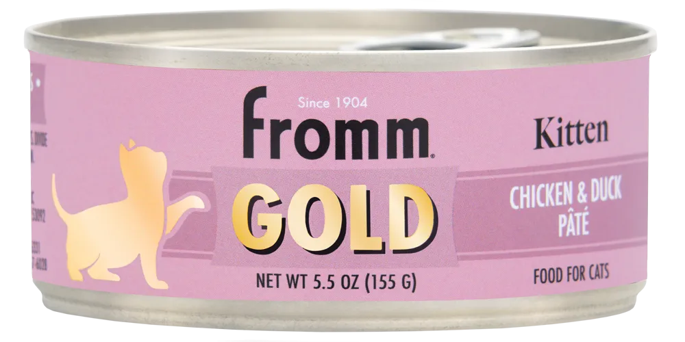 Fromm Kitten Gold Chicken and Duck Pâté Cat Food