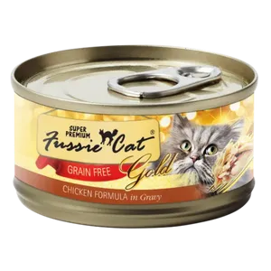 Fussie Cat Premium Chicken Formula In Gravy Cat Food, 2.82-oz