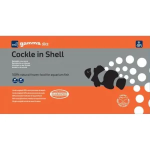 Gamma Cockle Shell Flat Pack 250g: High-Quality Nutrients for Marine Fish