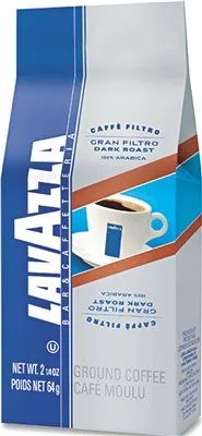 Gran Filtro Italian Dark Roast Coffee 2.25 Oz. Ground Fraction Pack 30/Carton