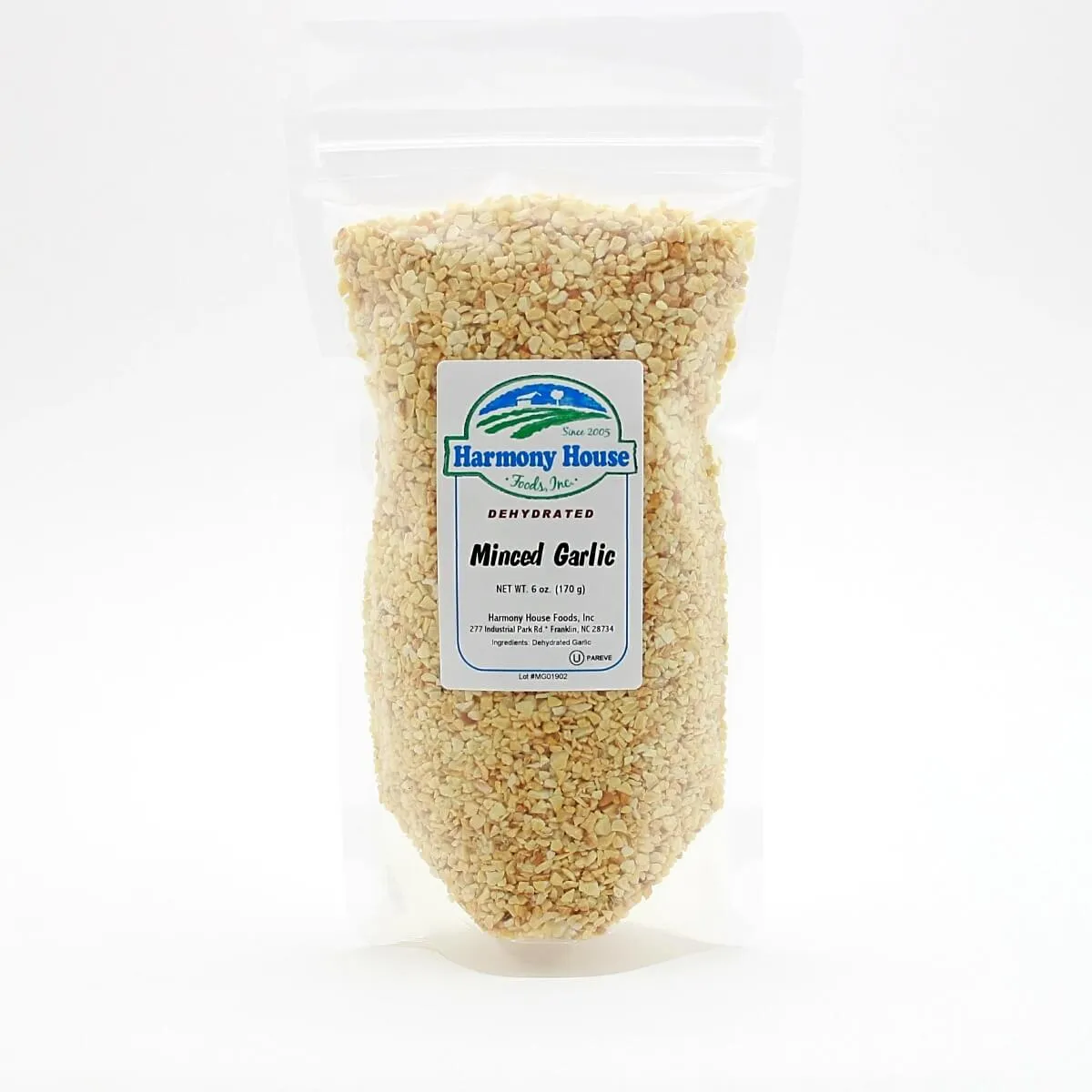 Harmony House Dried Garlic, Gourmet Minced (6 oz)