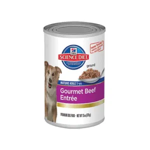 Hill's Science Diet Beef & Barley Entree Adult 7  Canned Dog Food