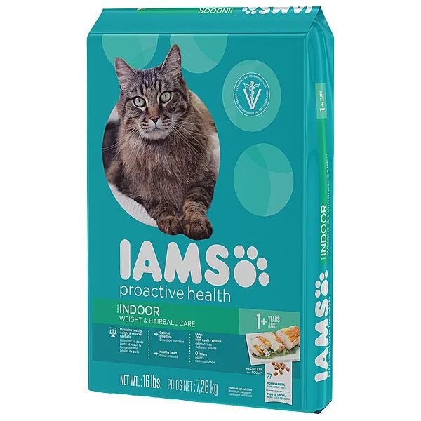 Iams Indoor Weight & Hairball Care Chicken