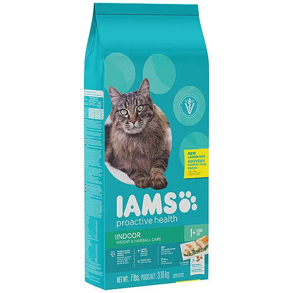 Iams Indoor Weight & Hairball Care Chicken