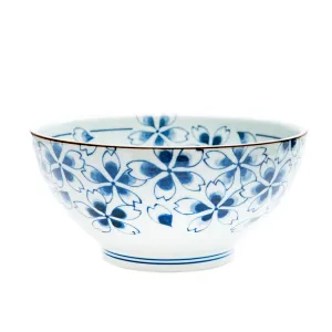 Japanese Sakura Porcelain Rice Bowl