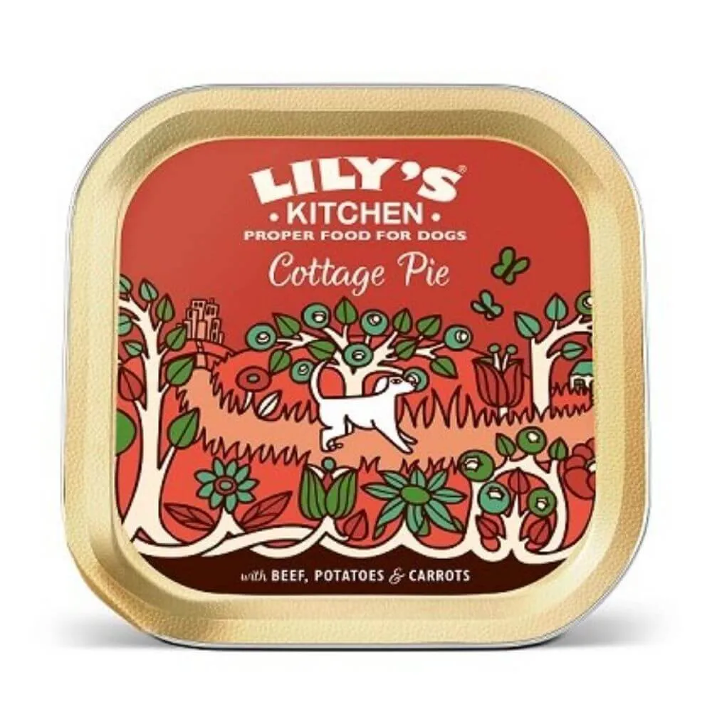 Lilys Kitchen Cottage Pie Foil 10 x 150g