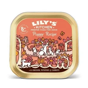 Lilys Kitchen Puppy Chicken Dinner Foil 10 x 150g