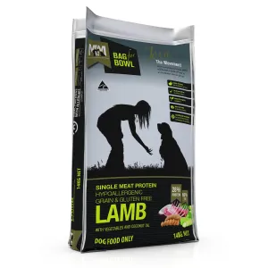 Meals for Mutts Grain Free Single Protein Lamb Dry Dog Food 14kg