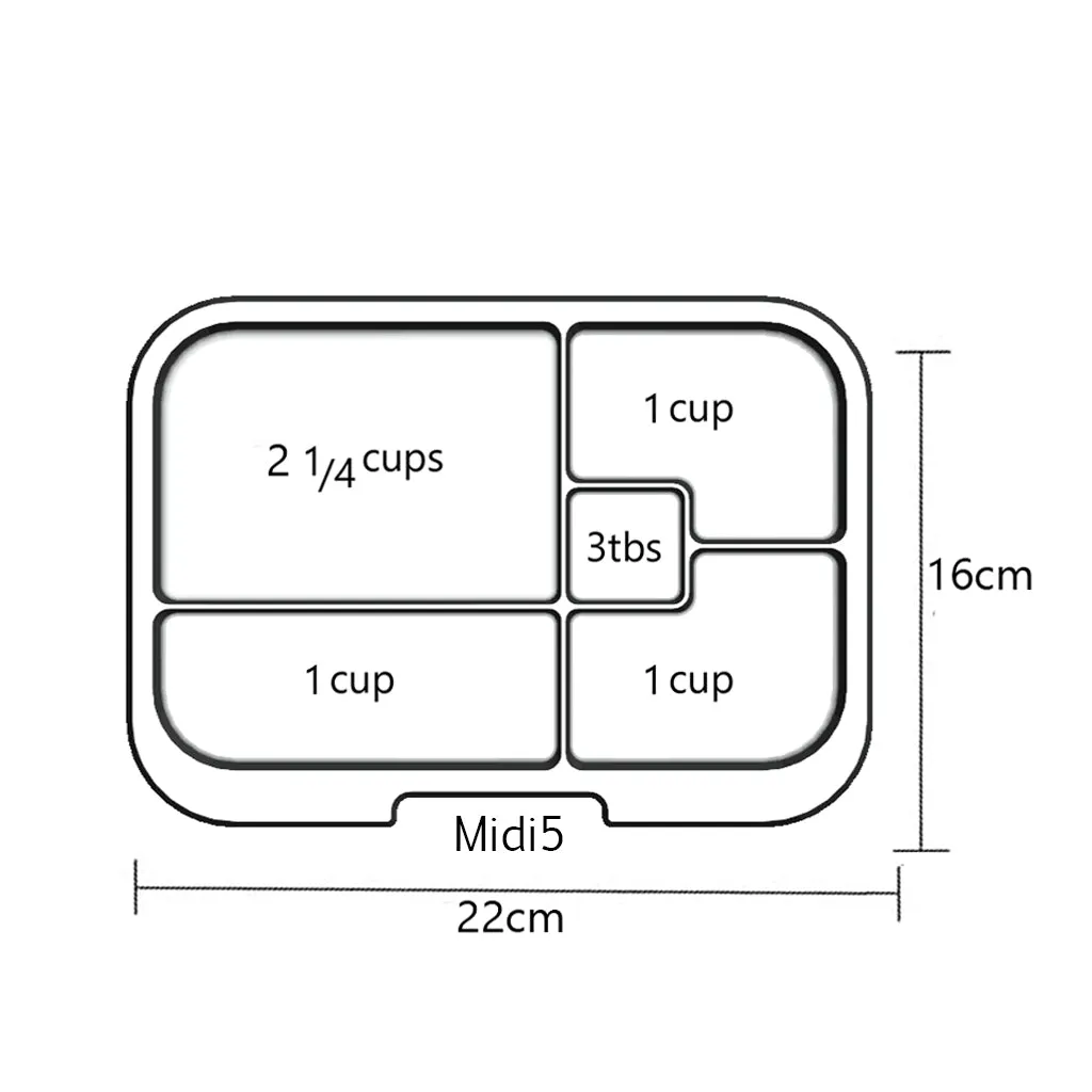 Midi5 Clear Tray