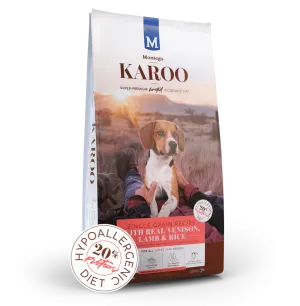 Montego Karoo Adult Venison and Lamb-hypo allergenic  (click on size for price)