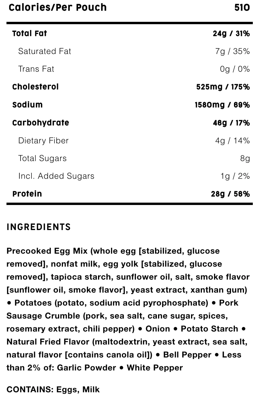 MOUNTAIN HOUSE BREAKFAST SKILLET