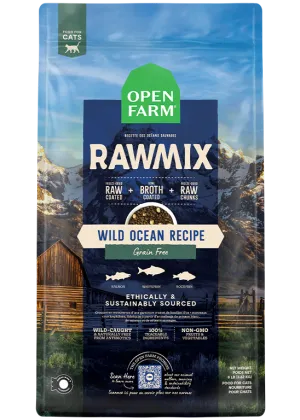 Open Farm Wild Ocean Grain-Free RawMix for Cats (8 Lbs)