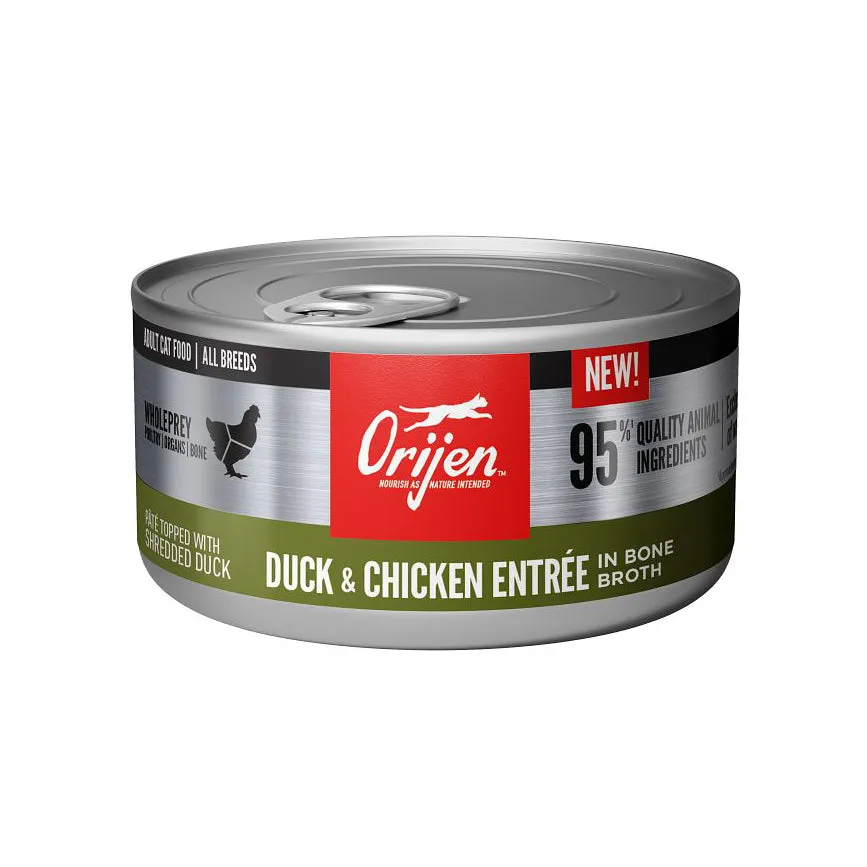 Orijen Duck & Chicken Entree Wet Cat Food 3oz