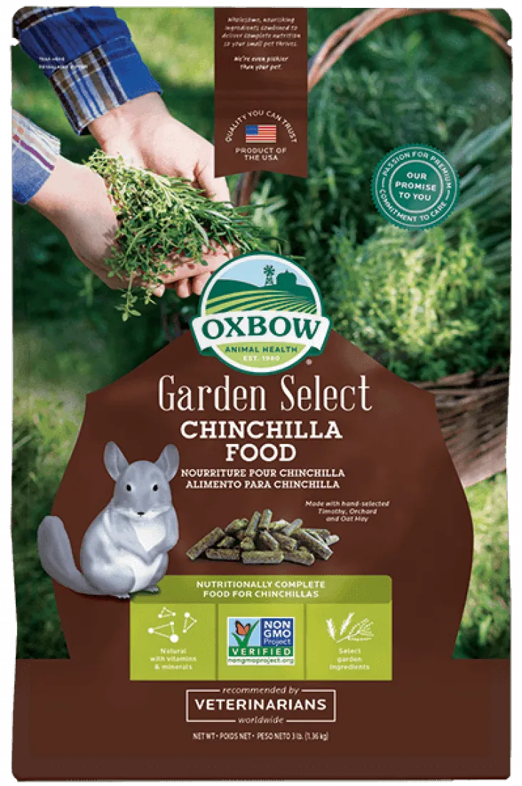 Oxbow Garden Select Chinchilla Food 3lb