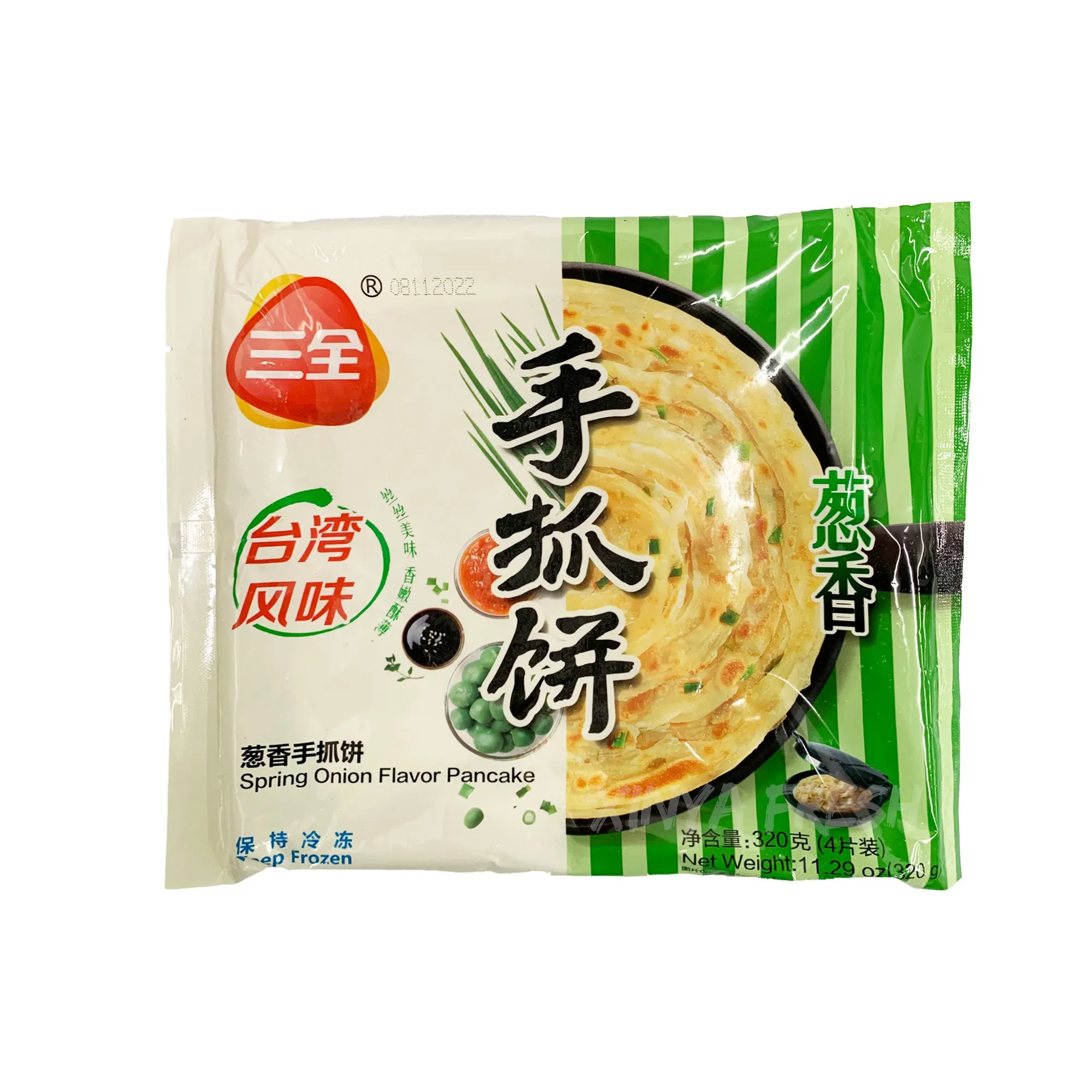 Pancake Spring Onion Flavor SANQUAN 320g