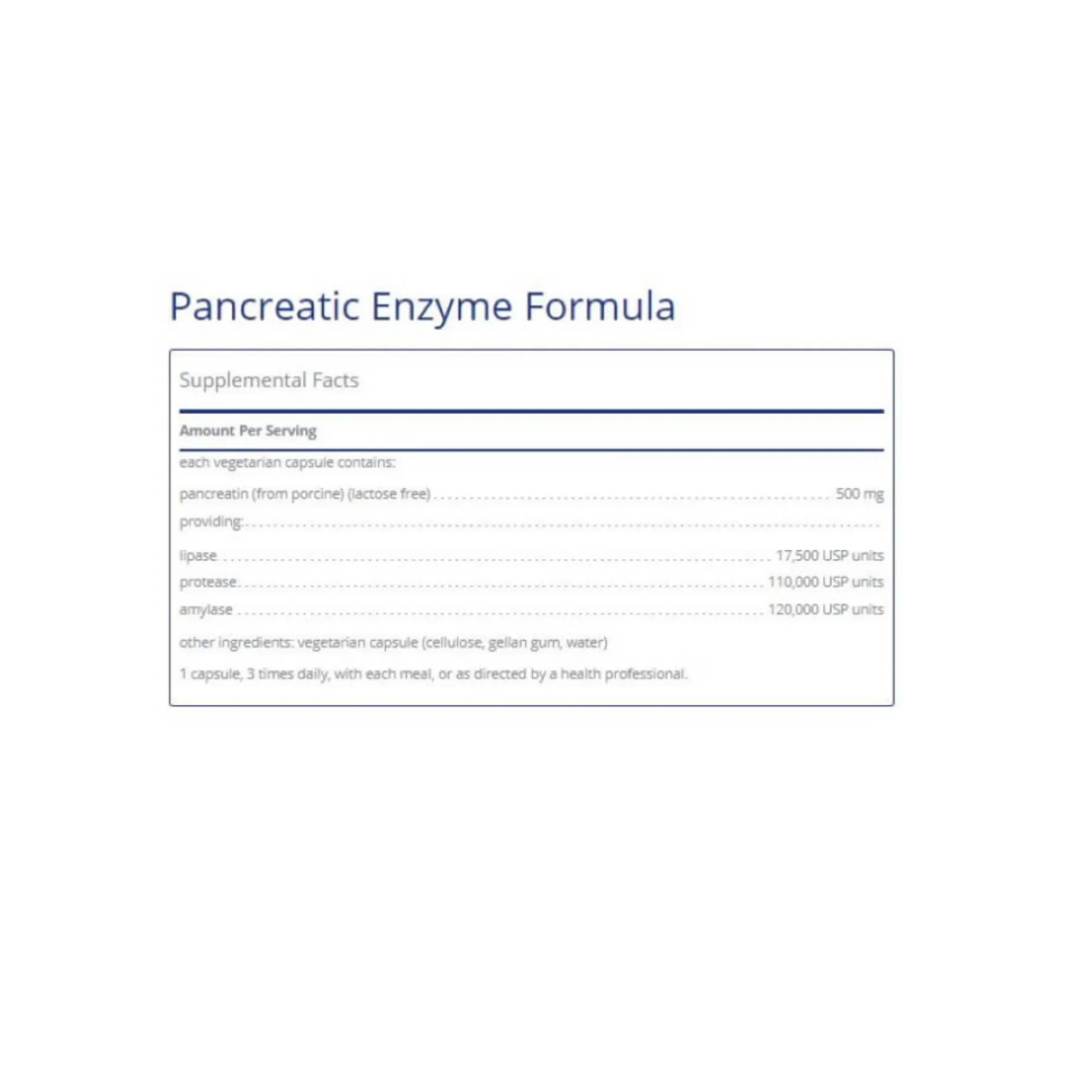 Pancreatic Enzymes